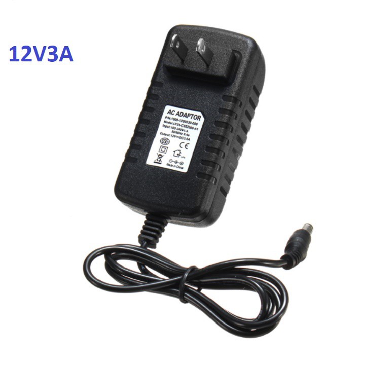 NGUỒN ADAPTER 12V 3A 4A 5A 6A 24V3A 5.5X2.1mm