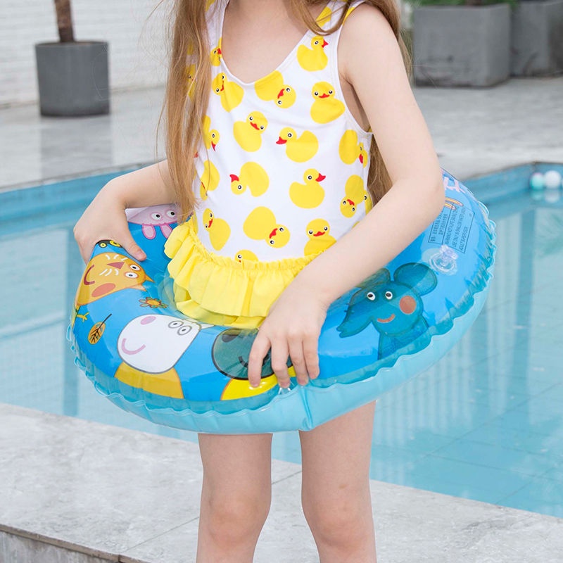 Phao Bơi Tròn Cho Bé Trai, Bé Gái Hình Heo Peppa