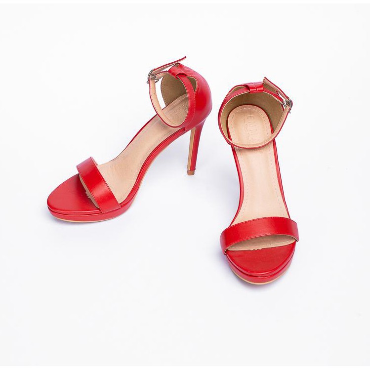 Giày sandal cao gót big size 40 41 42 43 giày nữ big size gót nhọn 7 phân