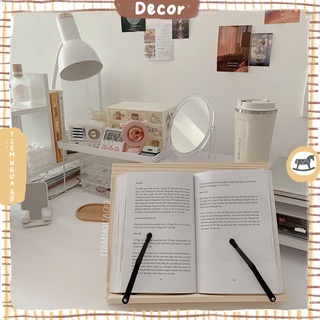 Giá Đỡ Sách, Tựa Sách Gỗ, Tựa Laptop gỗ, Tựa Ipad Gỗ, Đế Nâng Laptop Gỗ - Tiệm Ngựa Gỗ