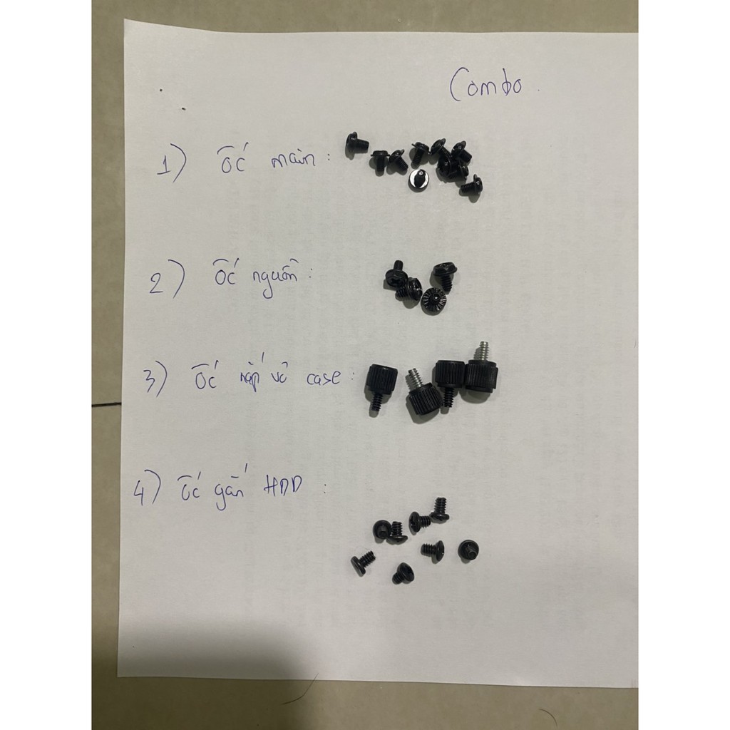 Bộ ốc máy tính