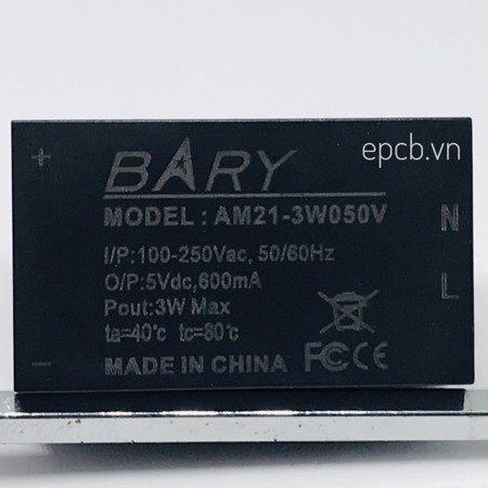 Nguồn xung AC - DC 5V Bary