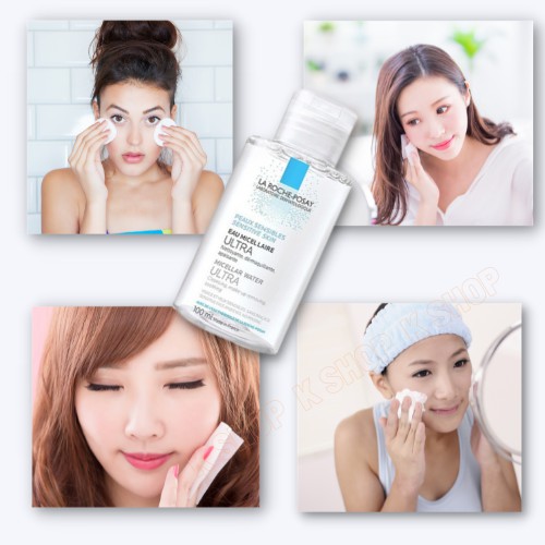 Nước Tẩy Trang sạch sâu cho Da Nhạy Cảm La Roche Posay 100ml hiệu quả làm sạch sâu vượt trội | BigBuy360 - bigbuy360.vn