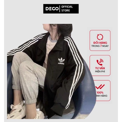 Áo khoác adidas 3 sọc , chất nỉ ,dày dặn DEGO