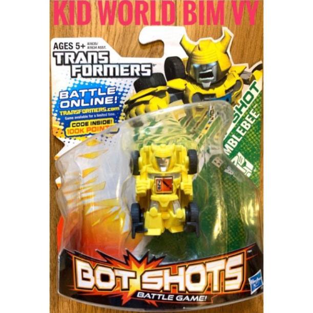 Chính hãng Hasbro - Robot biến hình Transformer Bot shots - Bumblebee_A1635