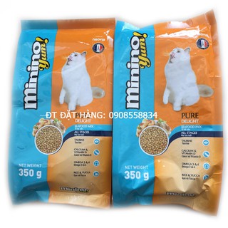 [KÈM QUÀ TẶNG] Combo 4,9kg Minino Yum Thức Ăn Cho Mèo Cao Cấp của Pháp