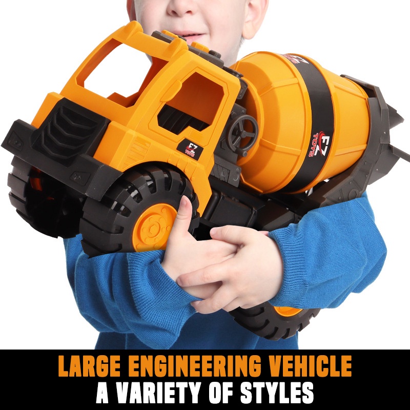 Đồ chơi xe tải công trường SEA SUN TOYS tùy chọn kiểu dáng vui nhộn cho bé