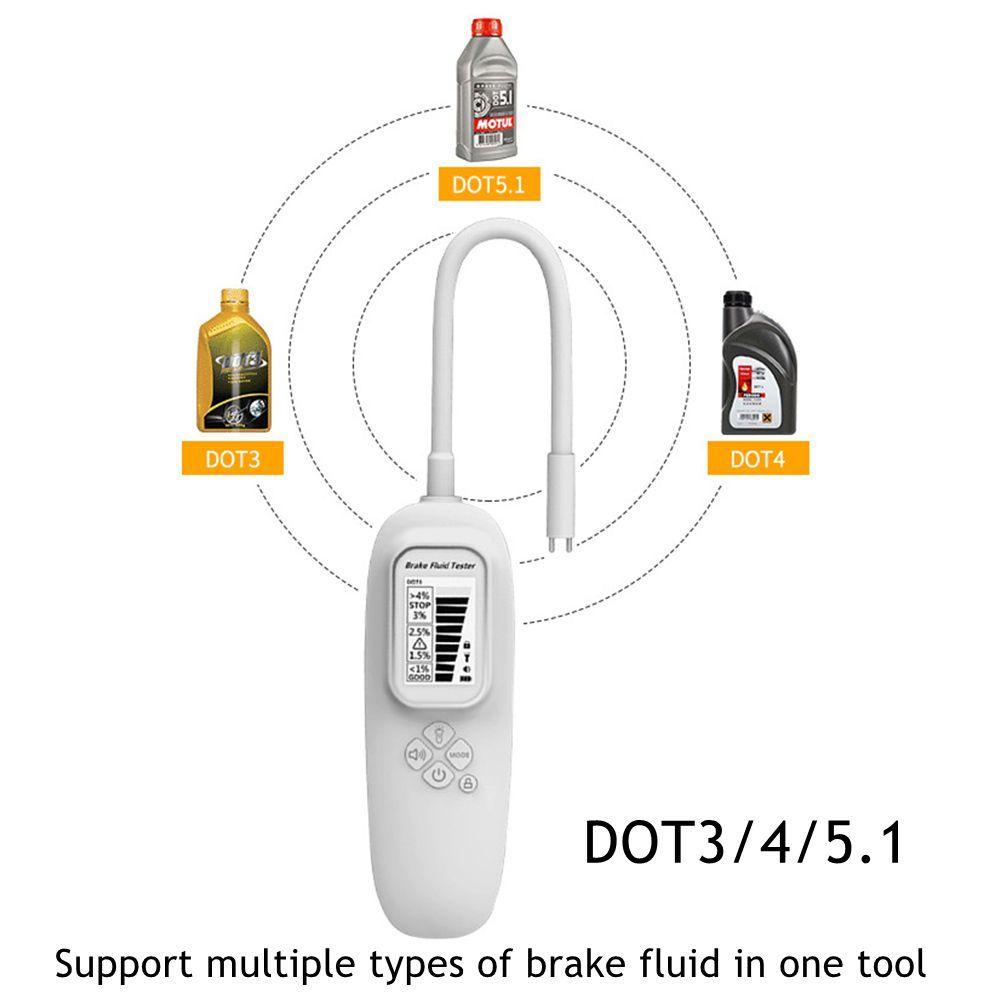 Thiết Bị Kiểm Tra Chất Lượng Dầu Phanh Xe Hơi 12V