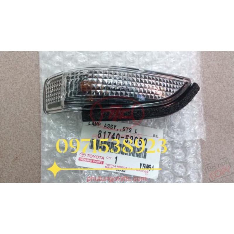 Đèn xi nhan gương toyota vios camry yaris corolla 2014-2020 hàng oem loại đẹp xịn