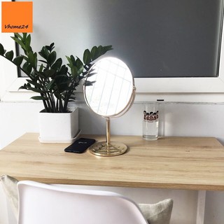 Gương trang điểm inox size lớn