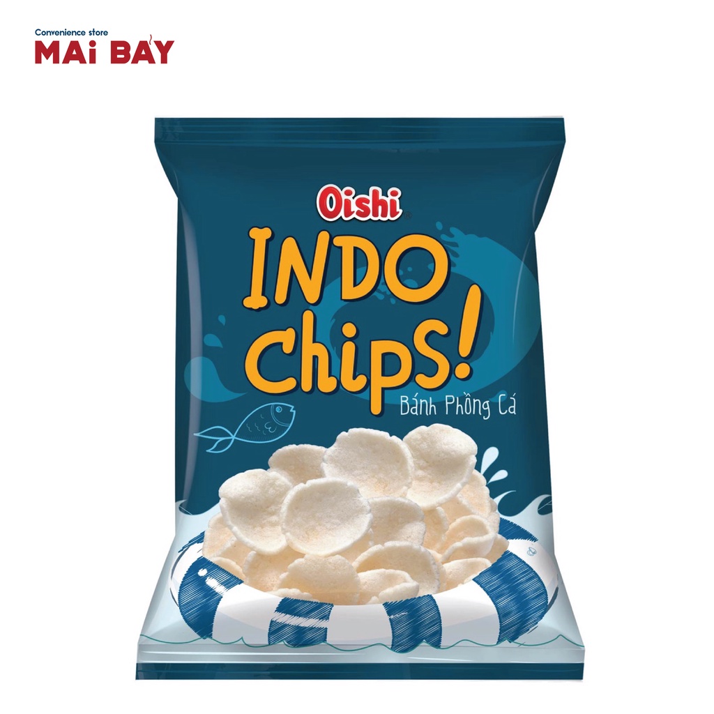 Oishi Snack Bánh Phồng Cá Indo Chips