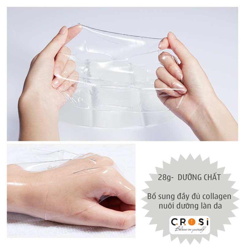 Mặt nạ thạch trong suốt pha lê Collagen BIOAQUA chăm sóc da mặt giúp da căng mịn tăng đàn hồi | BigBuy360 - bigbuy360.vn