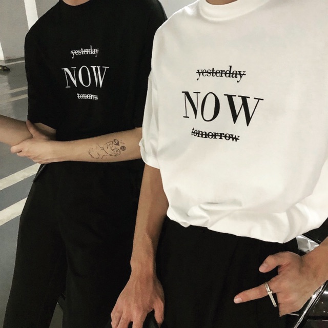 Áo thun tay lỡ now