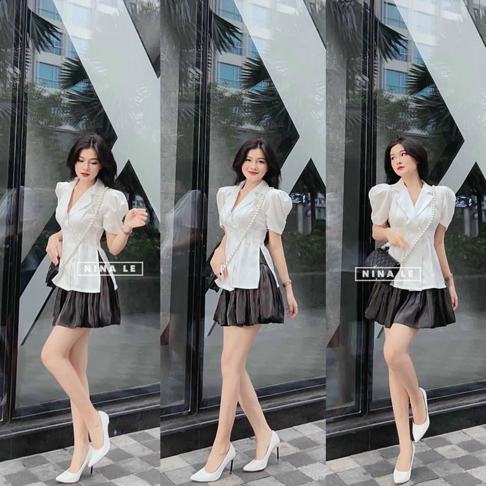 Set Đồ Nữ Đi Chơi, Áo Vest và Chân Váy Bóng, Đồ Nữ Cá Tính, Sang Chảnh, Kiểu Đẹp, Thời Trang Trẻ Trung, Chất Vải Đẹp | BigBuy360 - bigbuy360.vn