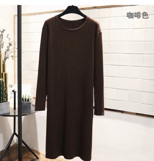 Đầm len suông dáng dài 🌸