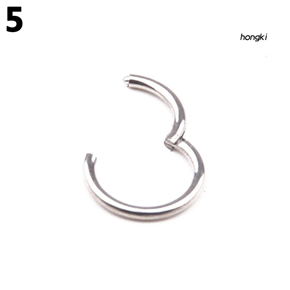 (Hàng Mới Về) 1 Khuyên Mũi Bằng Thép Không Gỉ 16g 14g