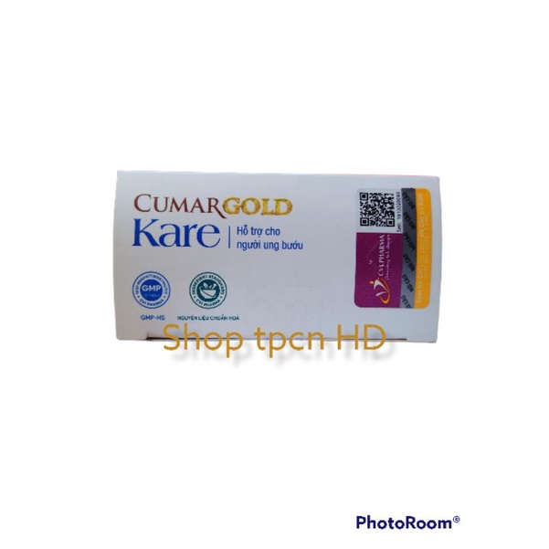 Cumargold kare hỗ trợ cho người ung bướu