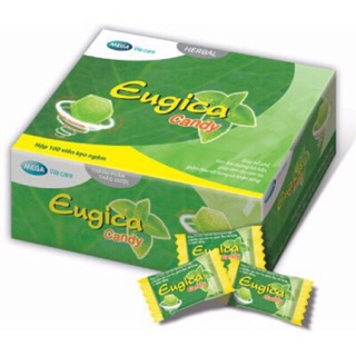 Eugica candy viên ngậm ho viêm họng hộp 100 viên