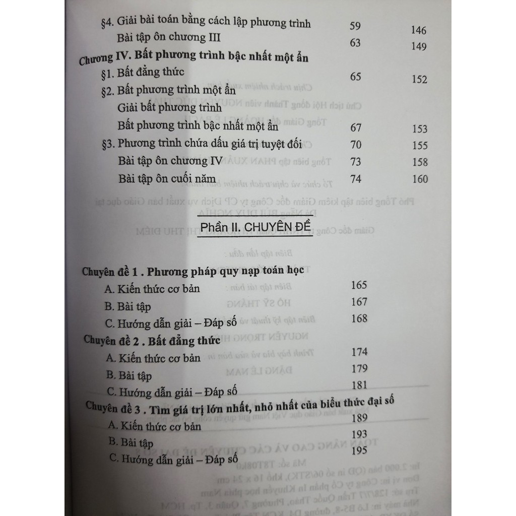 Sách - Toán nâng cao & Các chuyên đề Đại số 8