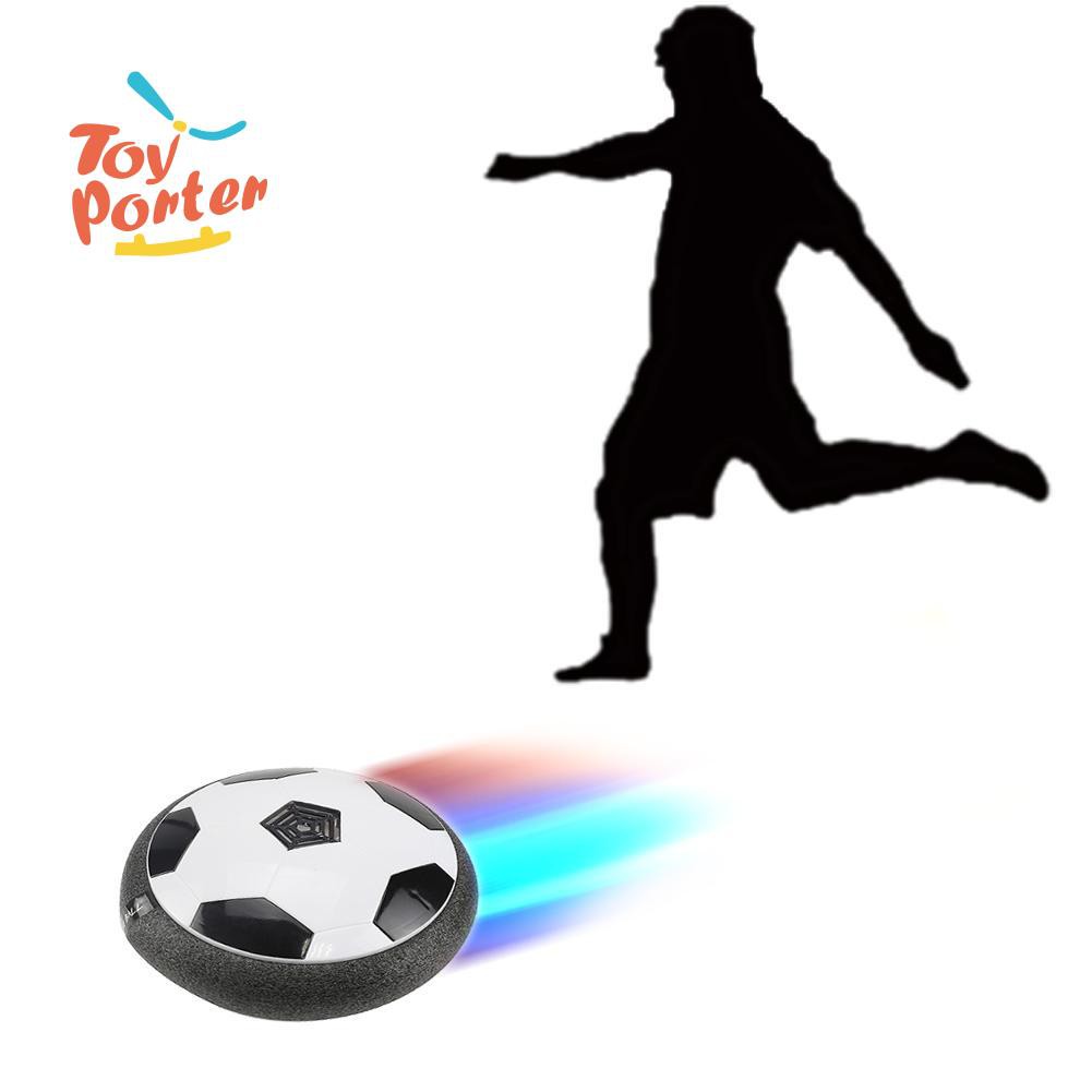 💞Soccer Ball Air Cushion Floating Football with LED Light Music Gliding Toys💞