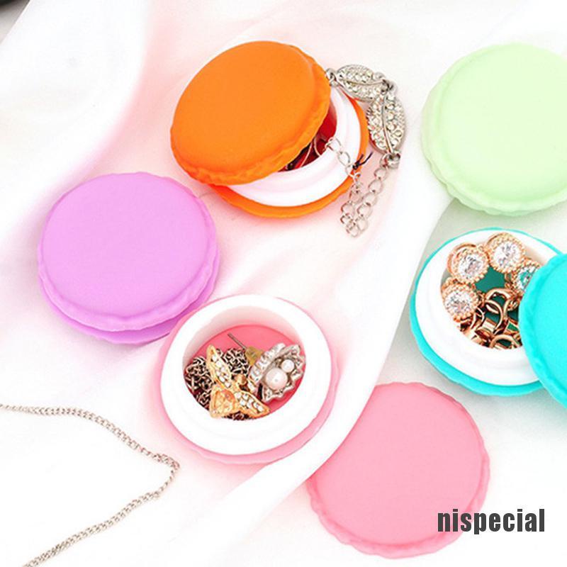 Hộp Đựng Trang Sức Mini Màu Macaron Dễ Thương
