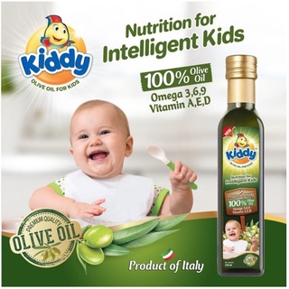  Dầu ăn dinh dưỡng  cho bé Kiddy Olive 250ml  date t10 2026  