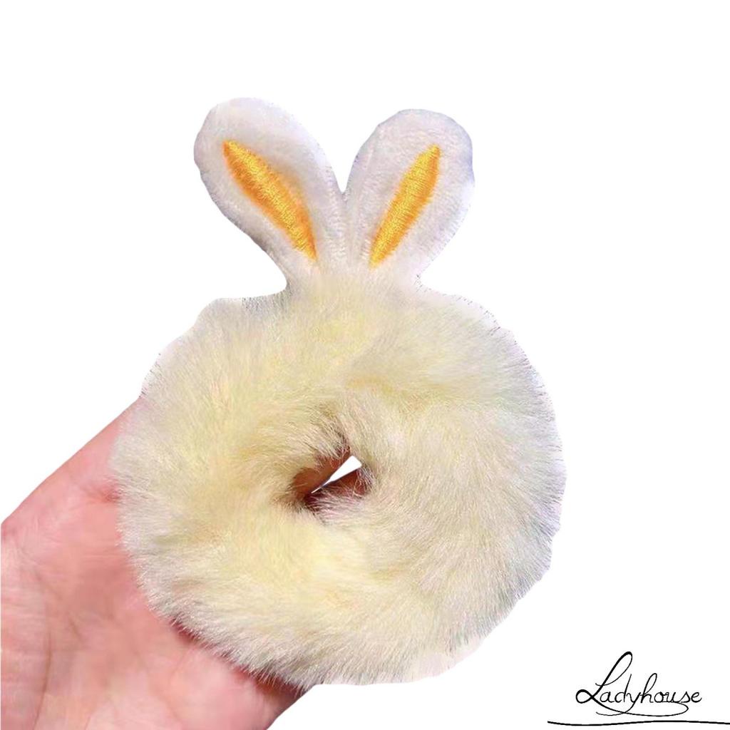 Băng đô cài tóc đính tai thỏ dễ thương cho nữ