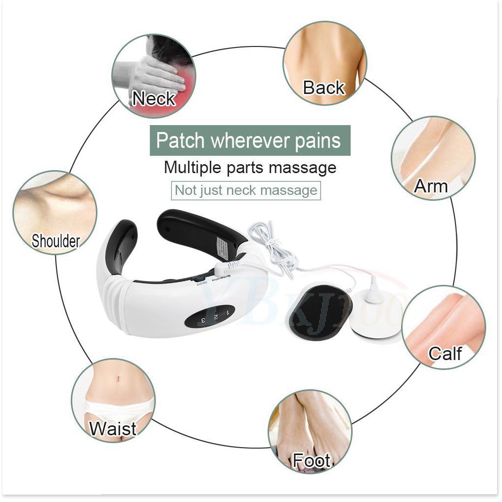 Máy massage cơ thể 👉BH 1 THÁNG 👈    Máy trị liệu massage cổ 3D HX-5880 cải thiện sức khỏe, an toàn tuyệt đối 4559