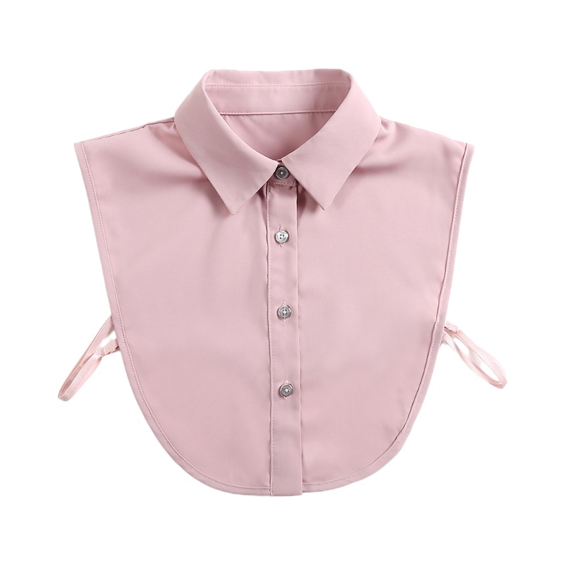 Cổ áo sơ mi rời màu trơn đơn giản cho nữ
 | BigBuy360 - bigbuy360.vn