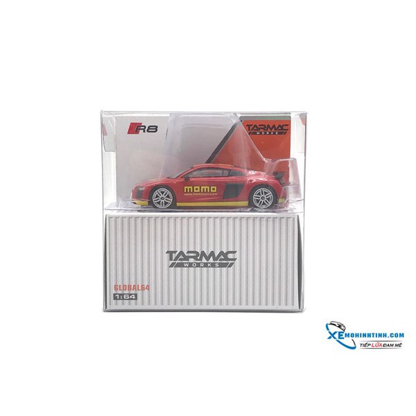 Xe Mô Hình Audi R8 V10 Plus Tarmac Work 1:64 ( Đỏ )