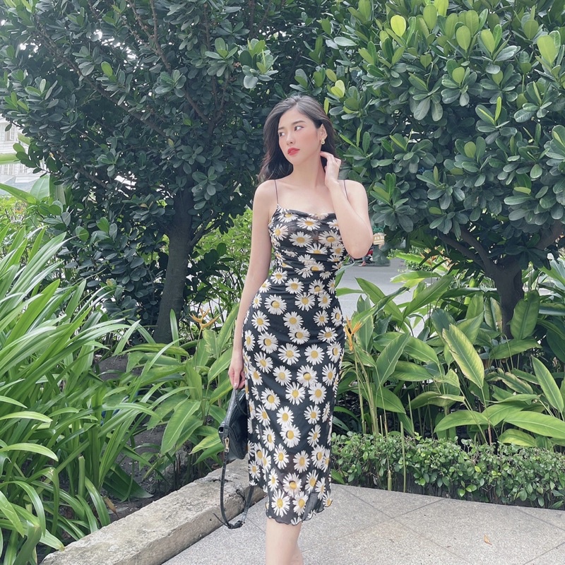 (Sẵn đủ màu) Đầm Đuôi Cá 2 Dây Hàng Thiết Kế | BigBuy360 - bigbuy360.vn