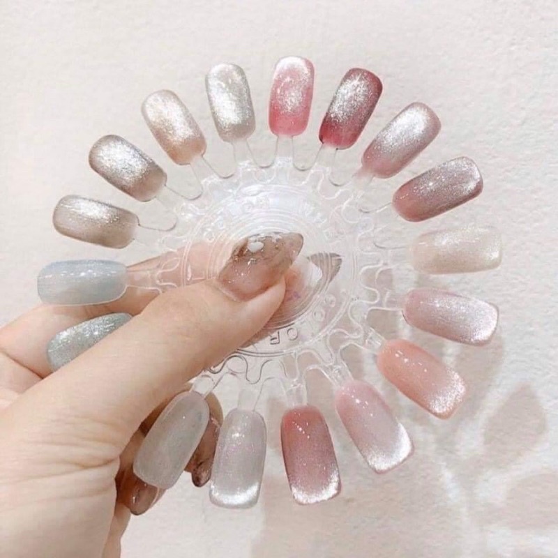 Sơn gel mắt mèo kim cương siêu sáng