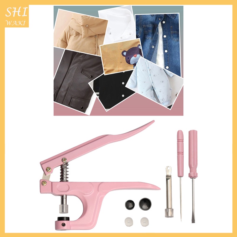 [In Stock]DIY Snap Fastener Pliers for Diaper Bibs Fastening Replacing Repairing