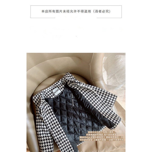 Áo khoác len cotton dày dáng dài phong cách xuân thu thời trang xinh xắn cho bé gái