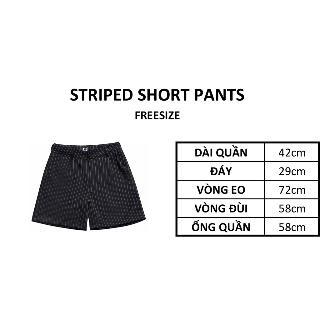 Quần ZOMBIE® Striped Short Pants