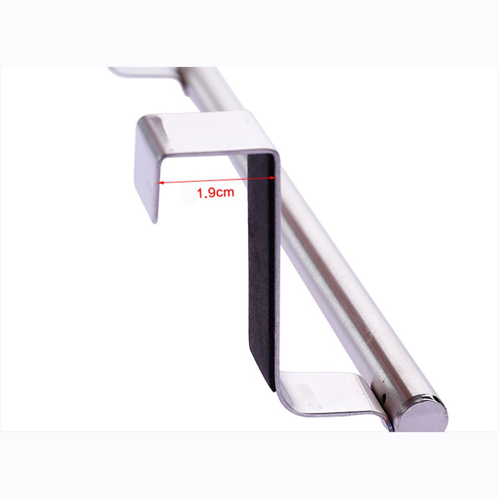 Khung Treo Khăn INOX Cài Gắn Cánh Tủ Nhà Bếp Inox Cứng Cáp