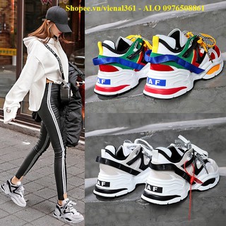 Giày Ulzzang Unisex cao cấp size nữ(kèm hộp+ tặng tất 7 màu)