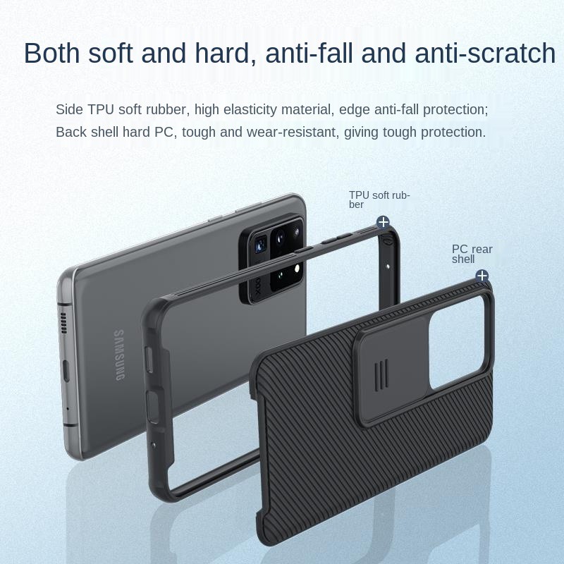 Ốp Lưng Nillkin Mặt Kính Chống Trượt Cho Samsung S20Ultra S20 + | BigBuy360 - bigbuy360.vn
