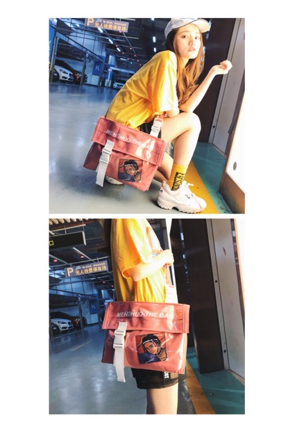 TÚI CẶP ĐEO CHÉO - TÚI HỌC SINH THỜI TRANG - NAM NỮ DA TRƠN BÓNG - TXN40D53 | BigBuy360 - bigbuy360.vn