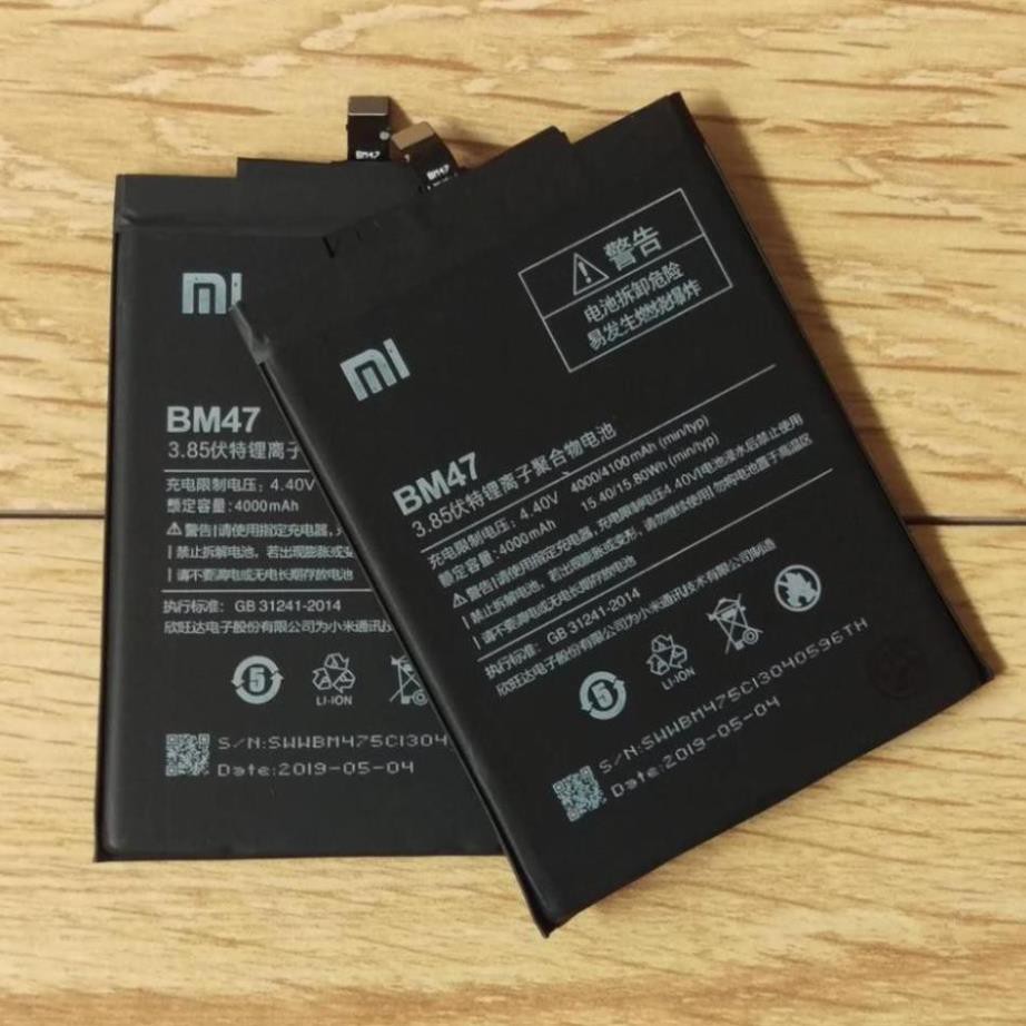 Pin Xiaomi Redmi 4X  dung lượng 4100mAh Zin / Pin Xiaomi Redmi 3  xịn bảo hành 12 tháng