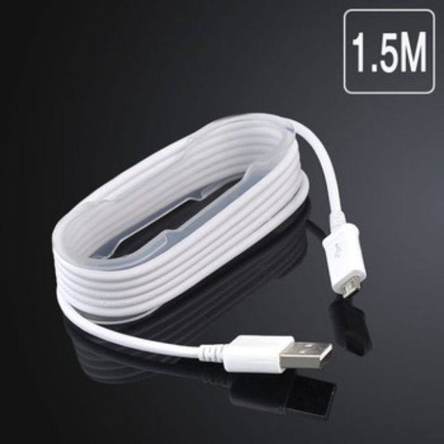 Dây cáp sạc Micro USB Samsung Note 4 zin máy 1m5