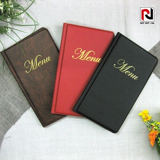 Combo 5 cuốn menu [chọn màu inbox]