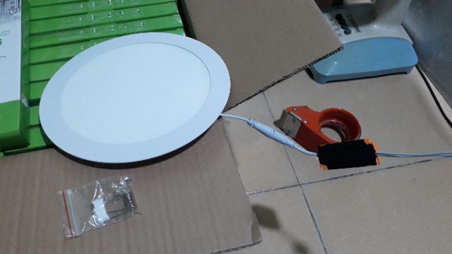 5 bộ Đèn led âm trần 18w tròn ánh sáng trắng