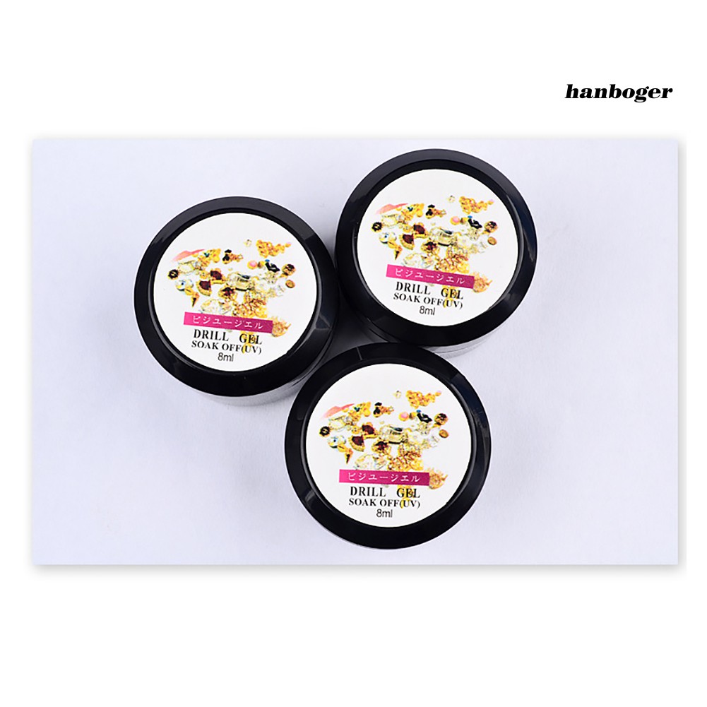 Keo dán đá trang trí móng tay nghệ thuật tiện dụng 8ml