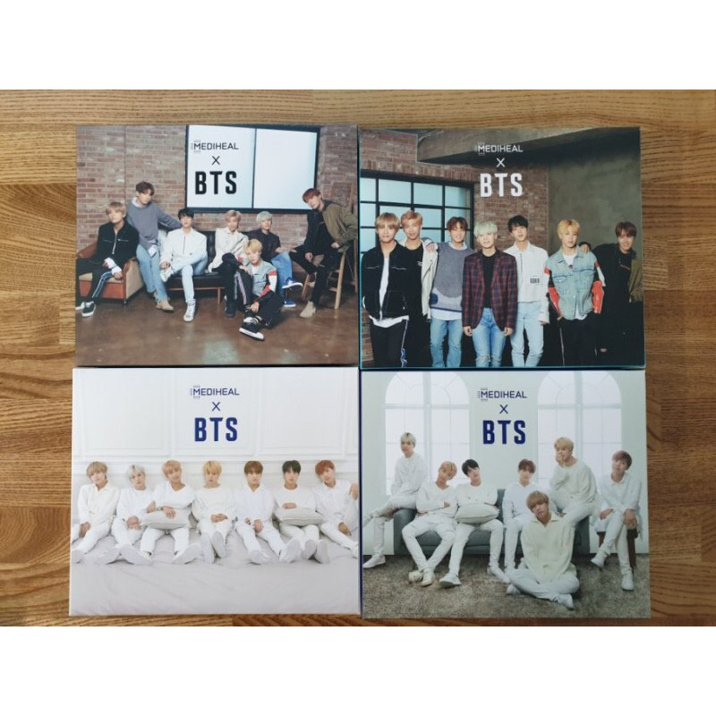 Mặt nạ dưỡng da Mask BTS Mediheal 10 miếng + 14 Photocard BTS