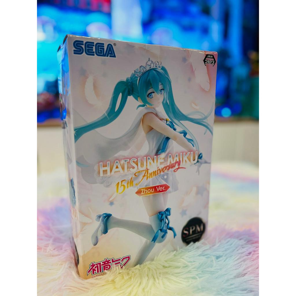 Mô hình chính hãng HATSUNE MIKU - phiên bản 15th Anniversary SUOU Ver. - hãng SEGA SPM