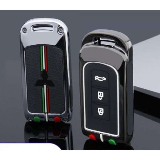 Vỏ ốp khoá xe hơi - Bọc chìa smartkey ô tô Mitsubishi Xpander, Outlander, Triton, Attrage, Pajero Smartkey