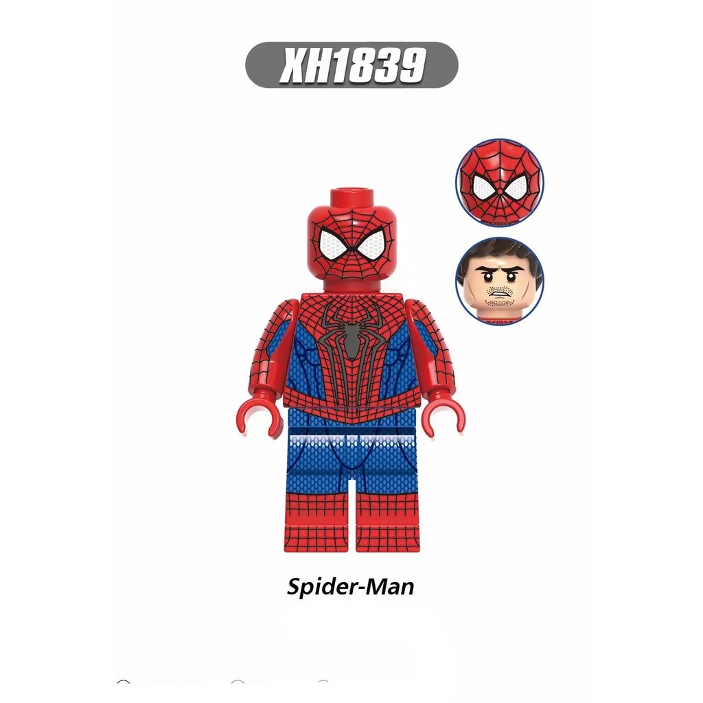 Mô Hình Đồ Chơi Lắp Ráp Người Nhện Marvel avengers minifigures