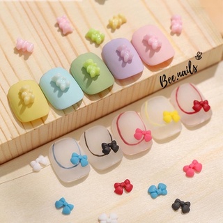 Set 20 charm gấu, nơ mini