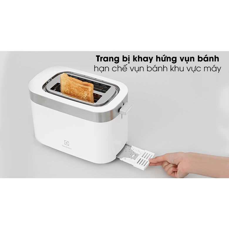 Máy nướng bánh mì Electrolux E2TS1-100W - Hàng chính hãng